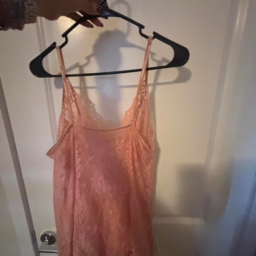 Pink lace slip dress - Picture 9 of 9